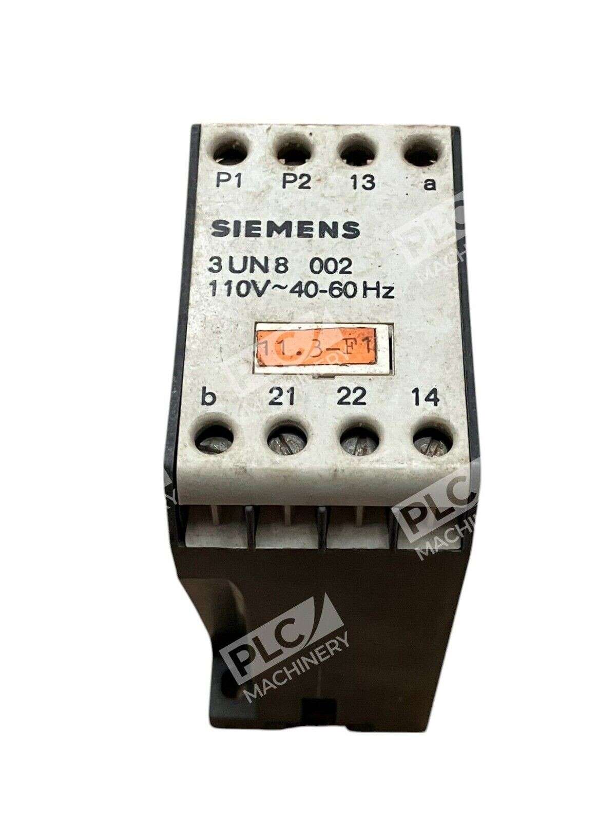 Siemens 110V 40-60Hz Overload Relay 3UN8 002