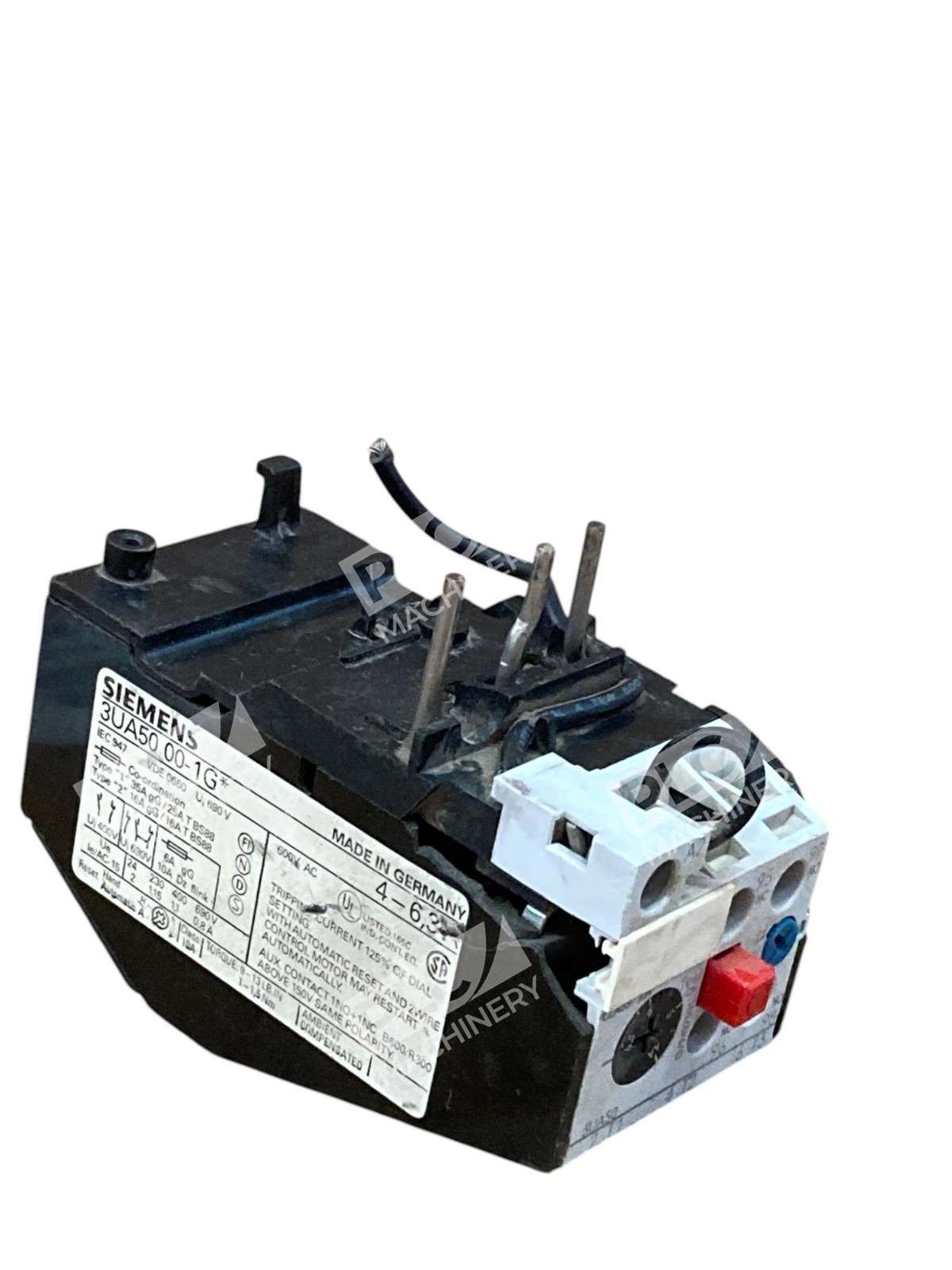 Siemens 3UA50 00-1G Overload Relay - Image 5