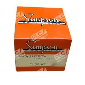 Simpson 290PU01A1 Panel Meter 0–30 µA DC Microammeter Rott Electronics Xerox