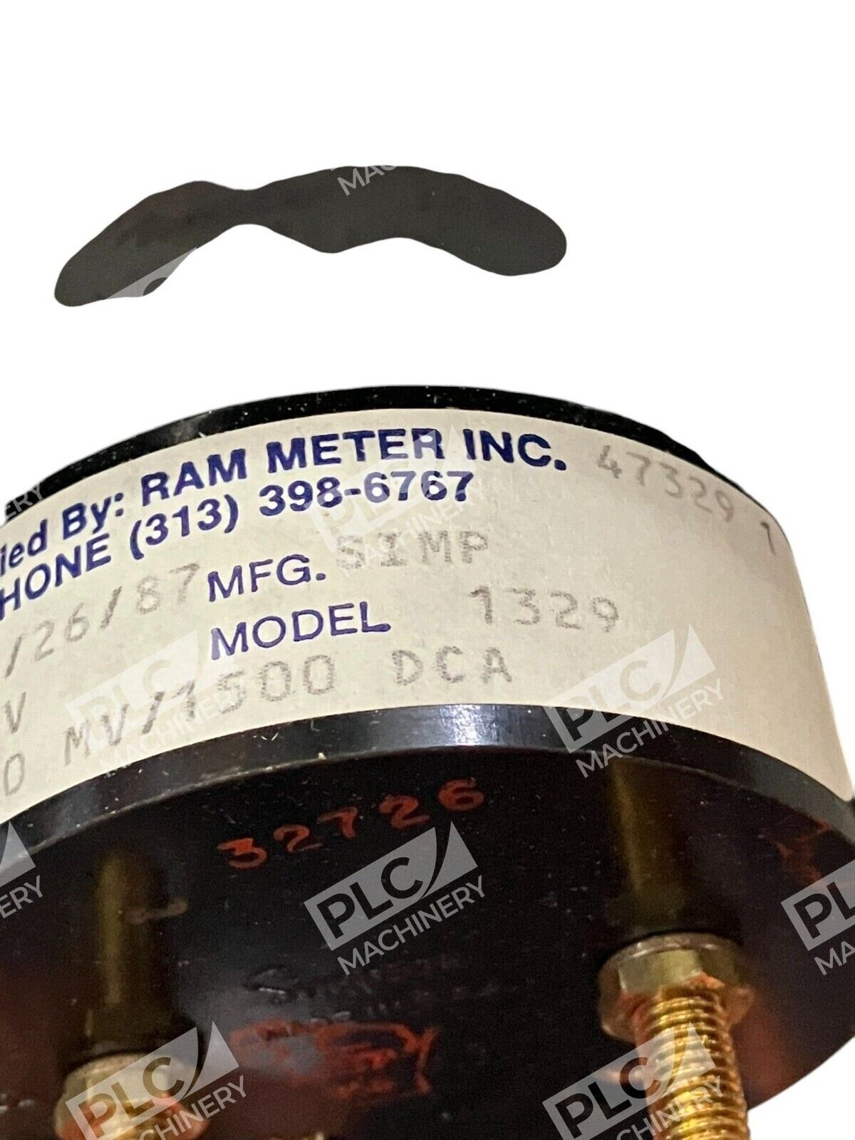 Simpson Ram Meter 47329 1 50MV/15000DCA 0-50DCMV 0-1500 DC Ampere Gauge 1329 - Image 5