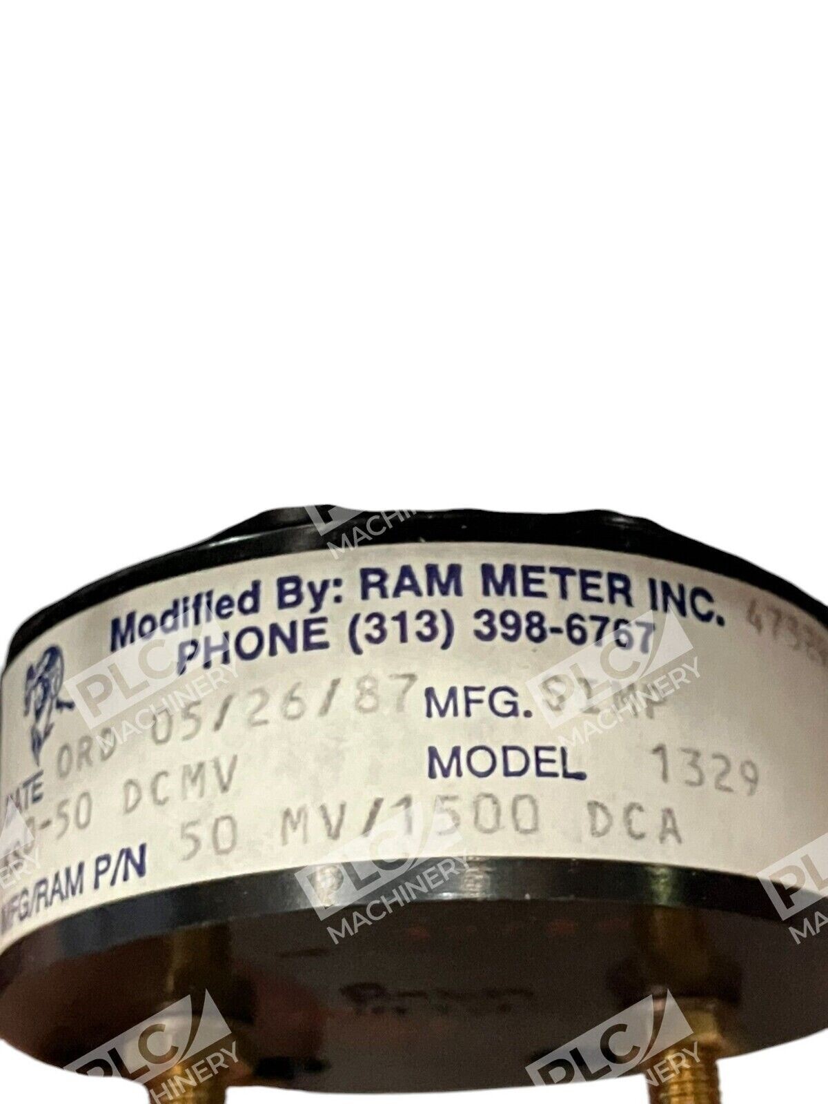 Simpson Ram Meter 47329 1 50MV/15000DCA 0-50DCMV 0-1500 DC Ampere Gauge 1329 - Image 6