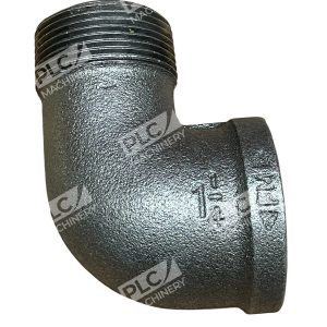 TSP FM 660126 BLK MI FTG Steel Elbow 90 Deg 1 14 227144109916