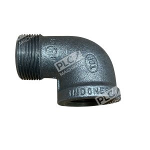 TSP FM 660126 BLK MI FTG Steel Elbow 90 Deg 1 14