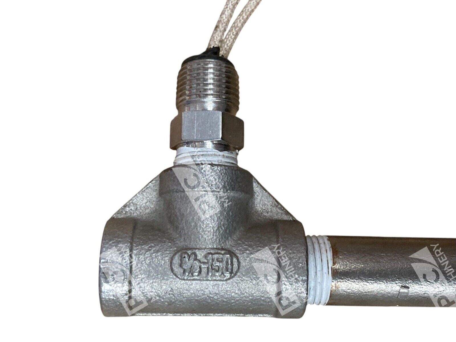 Thermowell Threaded Pipe Section W/ T-Shaped Fitting W/ 2 Wires 3/8-150 - Image 3