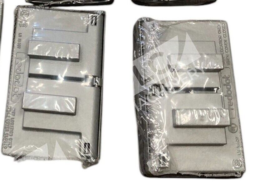 Thomas Betts Steel City 25125 Duplex Outlet Cover WR100-C (lot of 2)