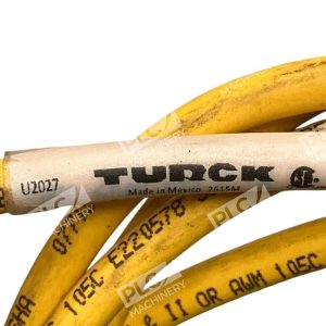 Turck U2027 2m Cable Single Ended Cordset RKM 30 2M 226658121416