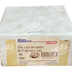 United Abrasives TM7X0.090X5/8 Z-Tech SAIT Type1 Cut Off Wheel 23827 (Box of 25)