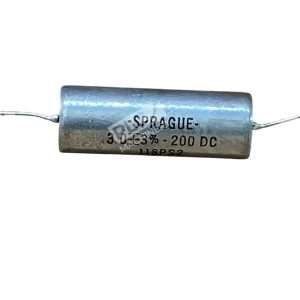 Vintage Sprague 118PS2 Metallized Paper Capacitor 200DC 30 F 297782056876