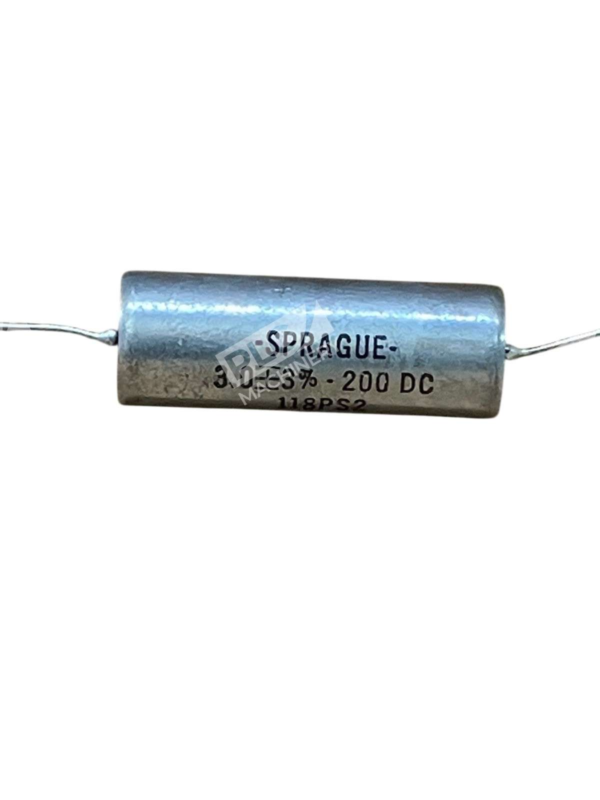 Vintage Sprague 118PS2 Metallized Paper Capacitor 200DC 3.0 µF - Image 3