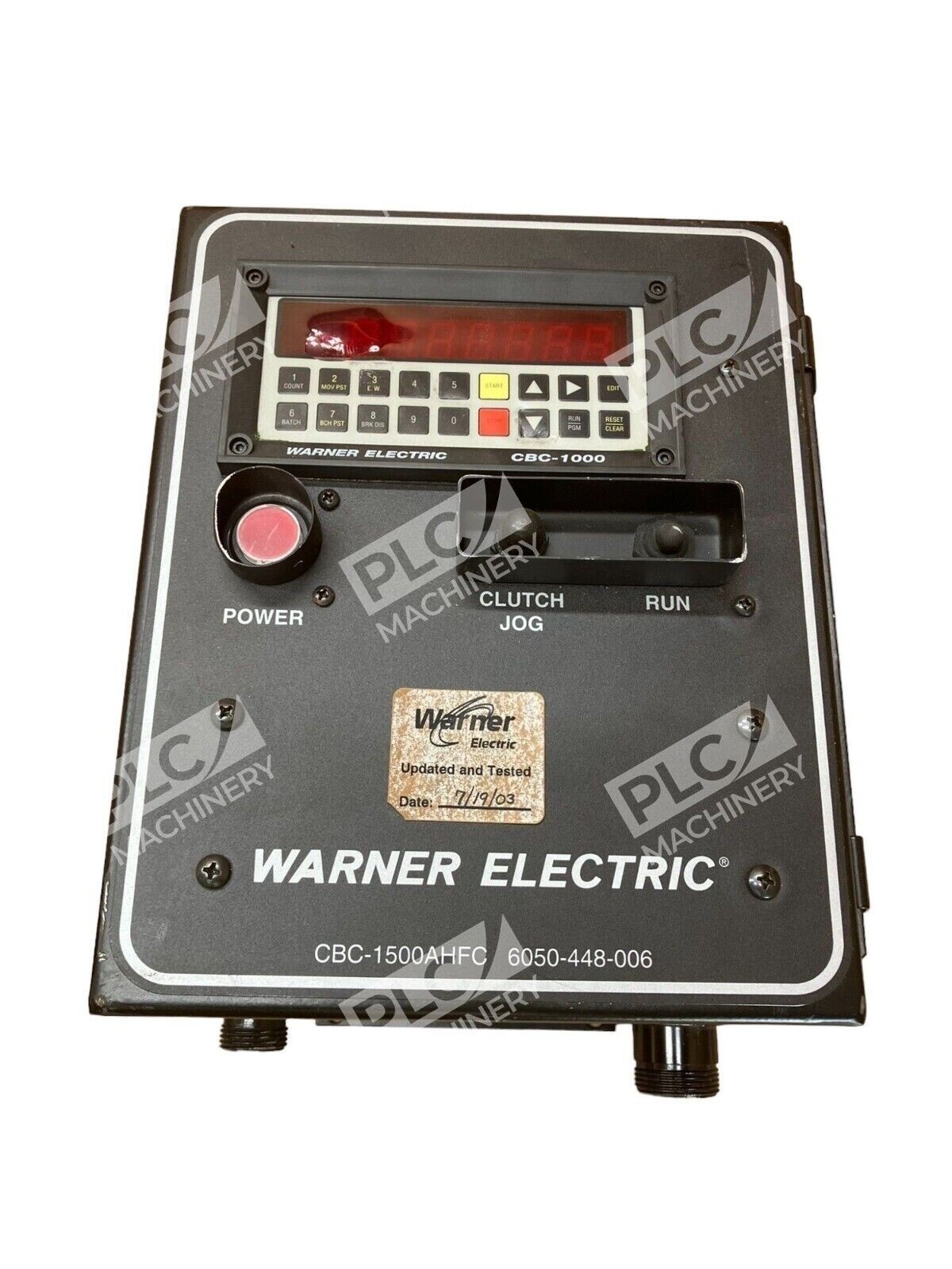 Warner Electric 6050-448-006 Clutch Brake Control System CBC-1500 AHFC - Image 6