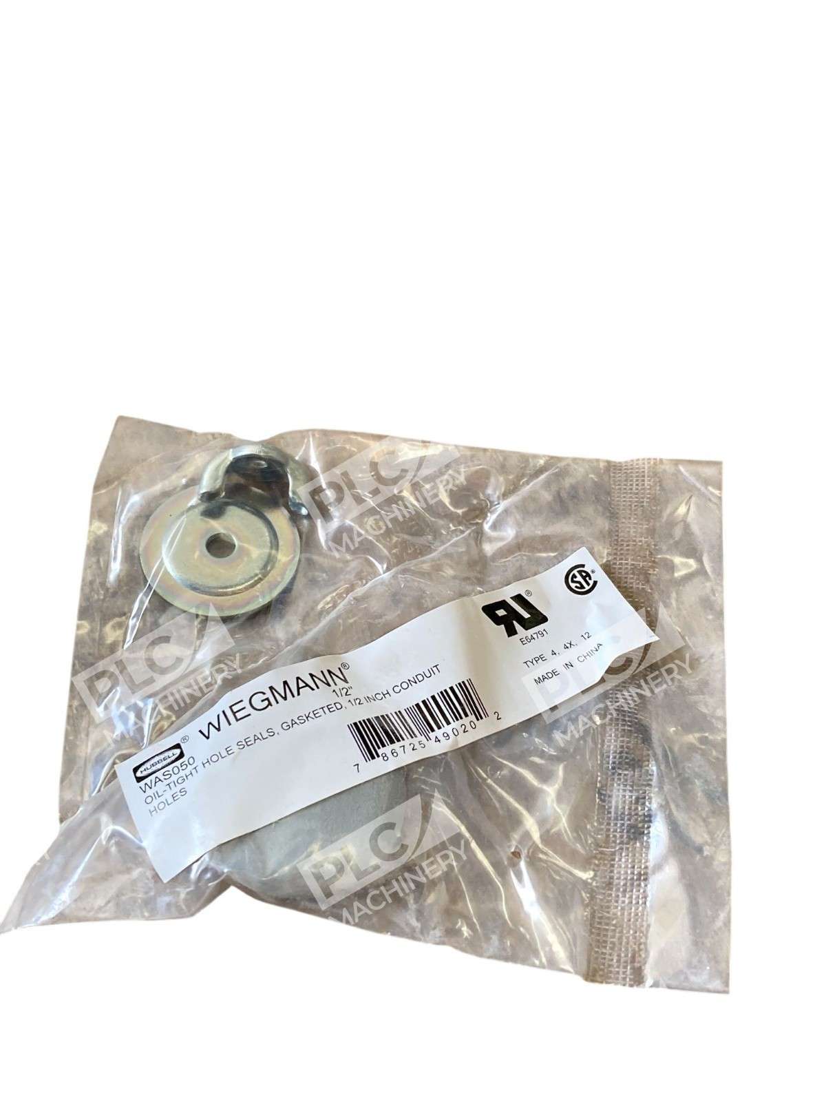 Wiegmann WAS050 Oil-Tight Hole Seal 1/2" Conduit Gasketed