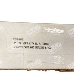 10 Impinger W Glass Fittings Includes Caps And Sealing Rings 3CXG 002 226905287427