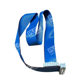 3M 3914 IDC Flat Ribbon Cable Blue Dual-Row Female 14/16-Pin Connectors