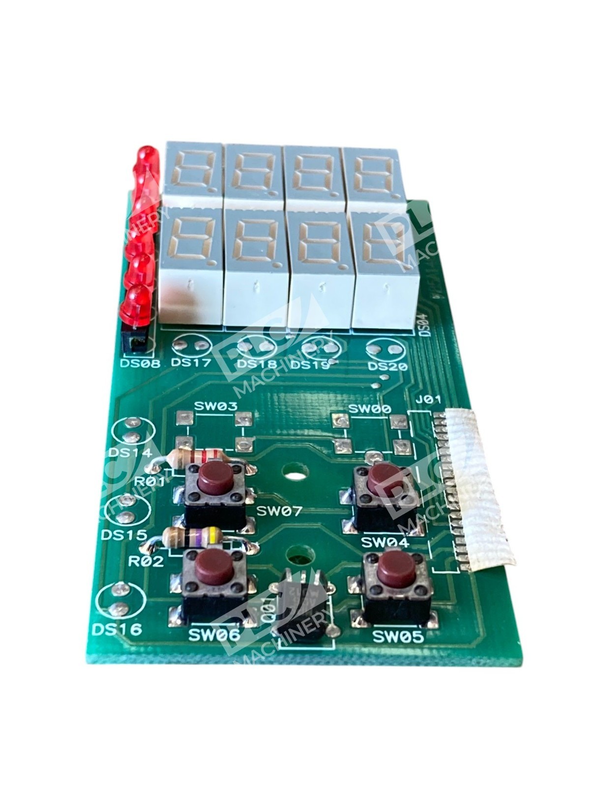 560A116U01 8 Digit Digital Counter Circuit Board 785A146U - Image 7