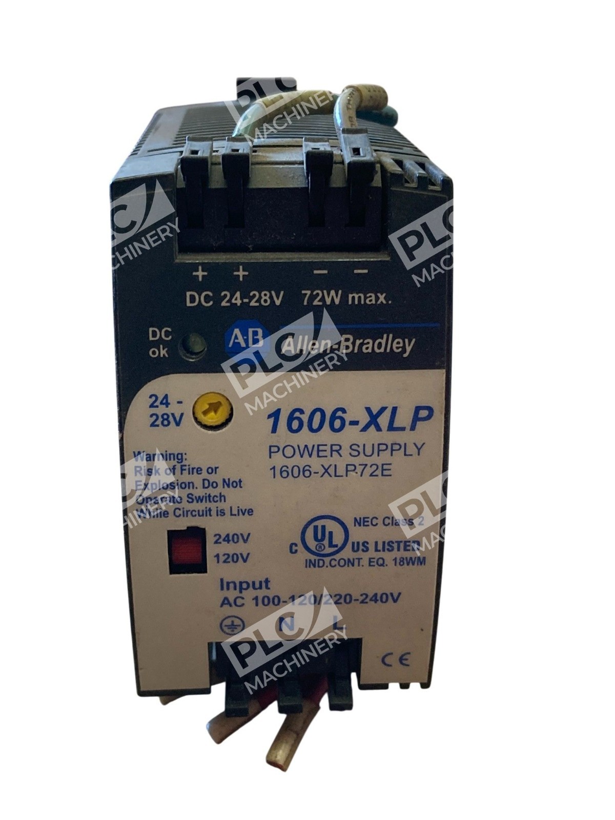 Allen Bradley 1606-XLP Power Supply 1606-XLP72E /A
