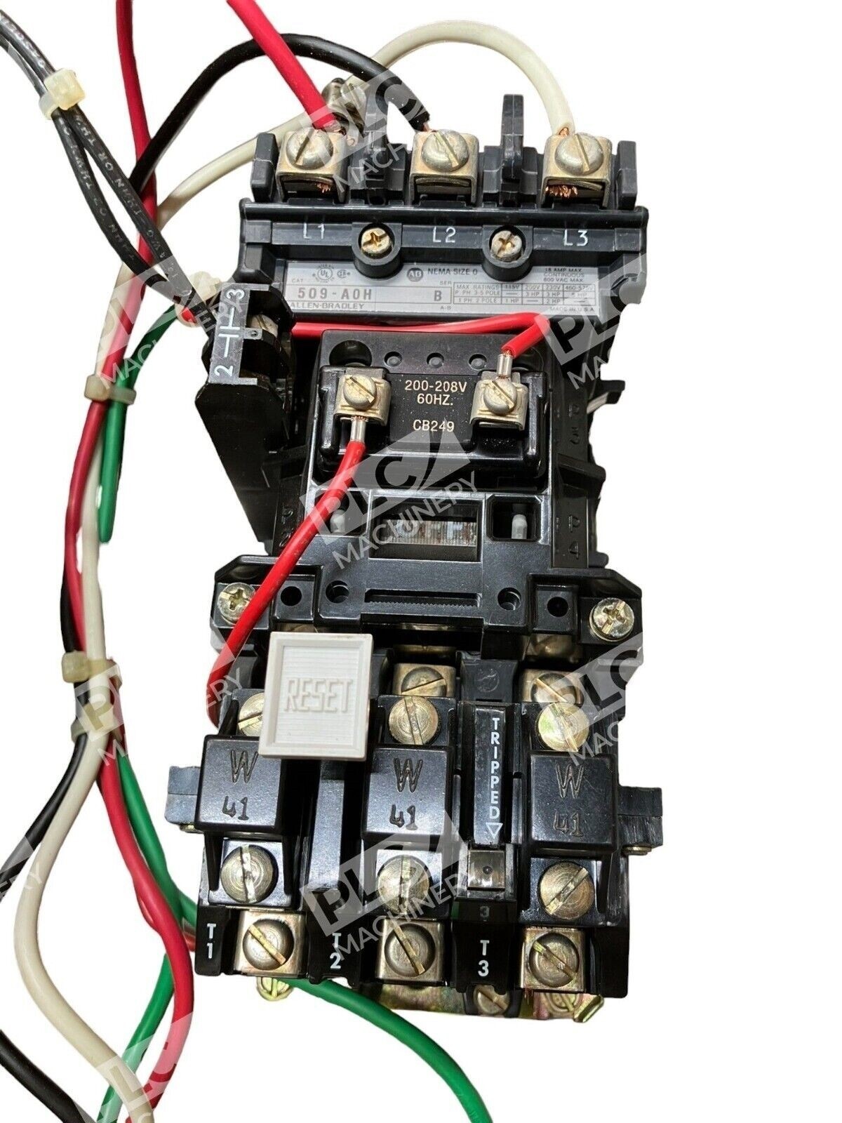 Allen Bradley 509-ACH /B w/ 509-A0H /B - Image 6