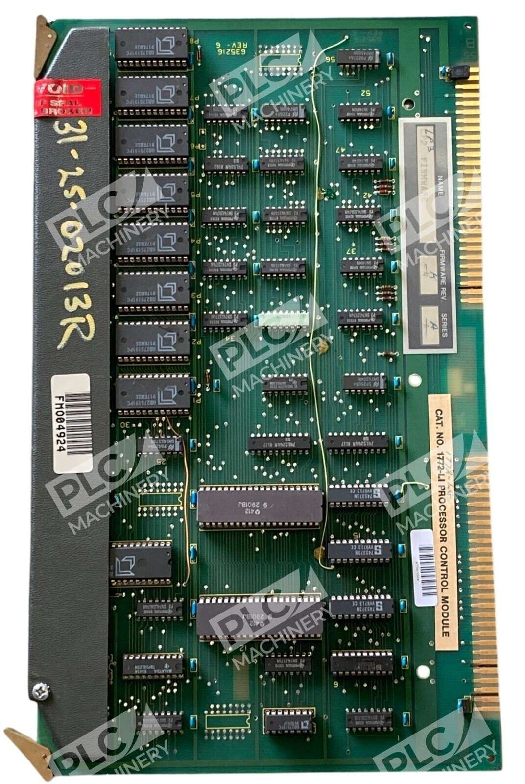 Allen Bradley AB 1772-LG 635216-90 LP2 Firmware Processor Control Module 1772-LI - Image 3