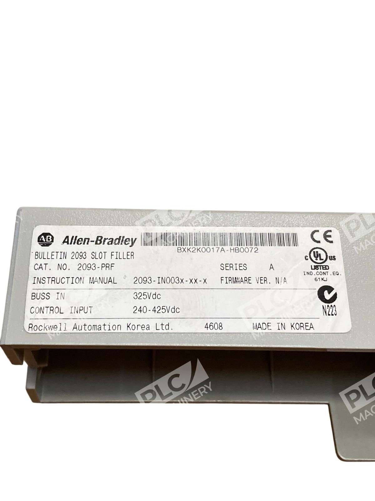 Allen Bradley AB Slot Filler Kinetix 2000 2093-PRF /A - Image 7