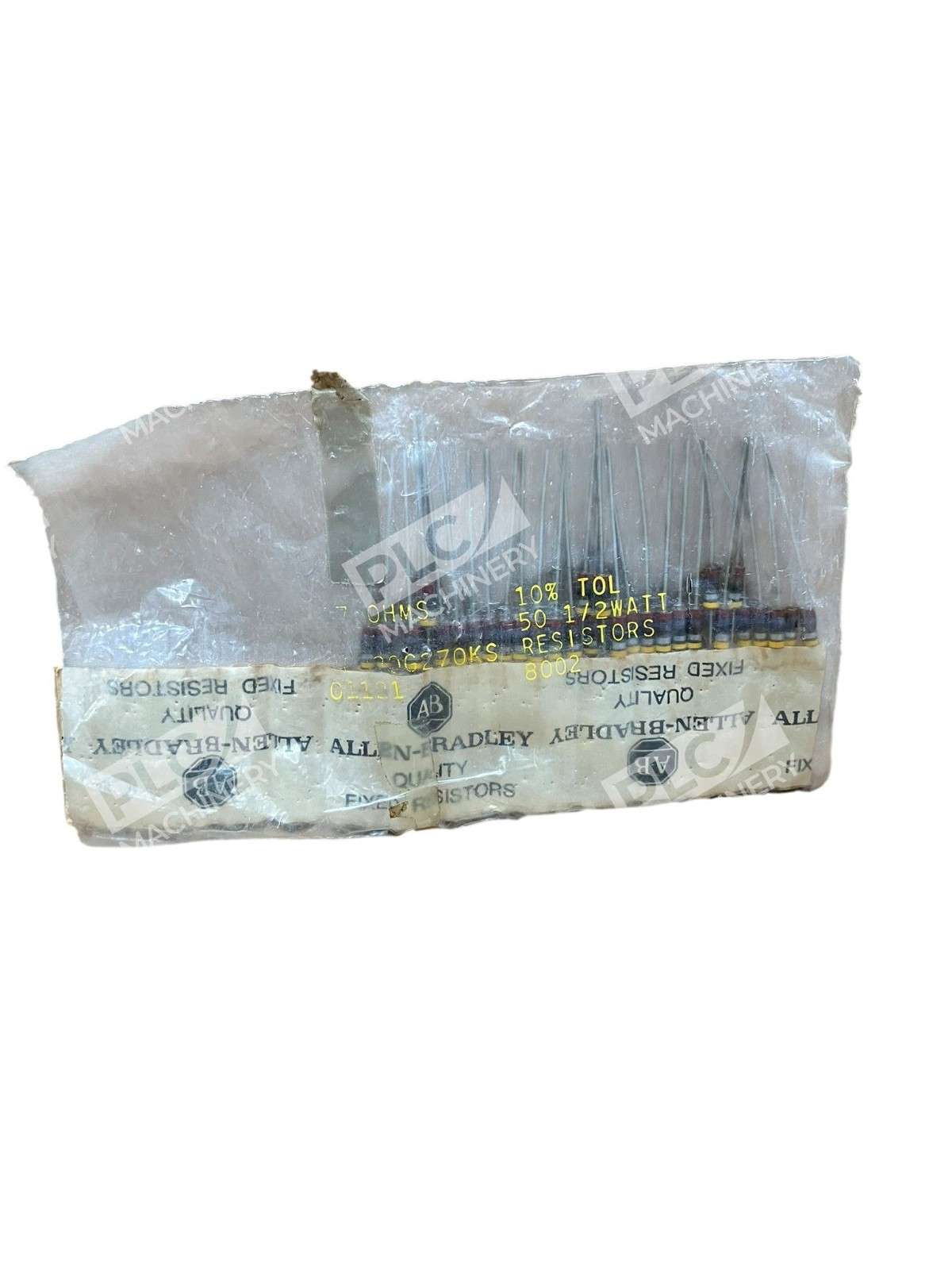 Allen-Bradley Carbon Composition Resistors 0.5W ±10% Vintage RCR20G270KS