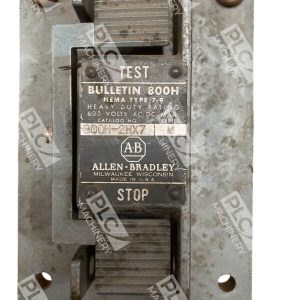 Allen Bradley Heavy Duty Nema 7-9 Pushbutton Enclosure Cover 800H-2HX7 /M