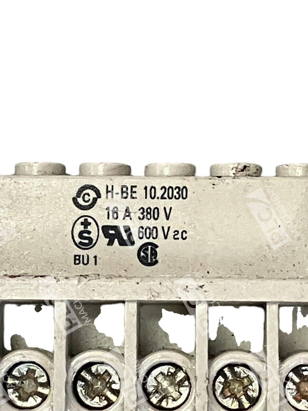 Amphenol 600V 16A 380V Connector H-BE10.2030 - Image 3