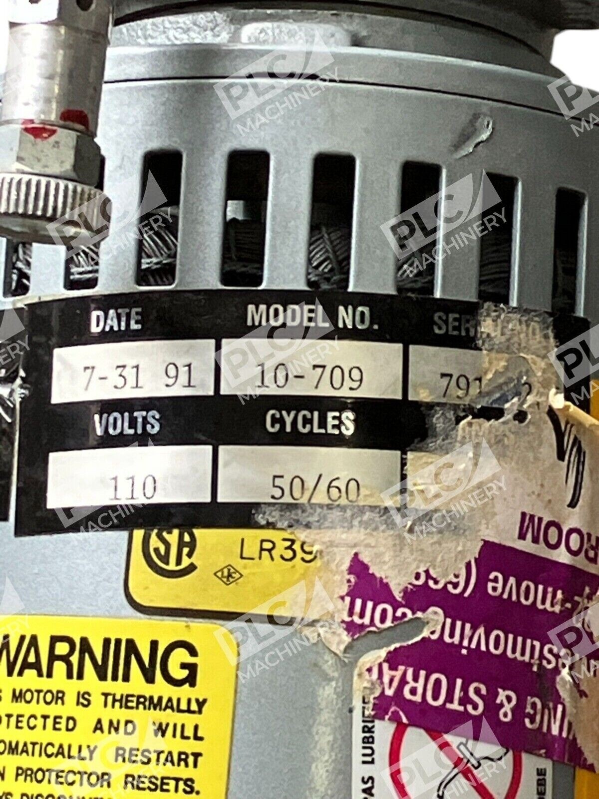 Andersen Samplers 10-709 Gas Pump 5KH10GGR105X - Image 3