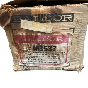 Baldor ABB .5HP 3PH 3600RPM Motor M3537
