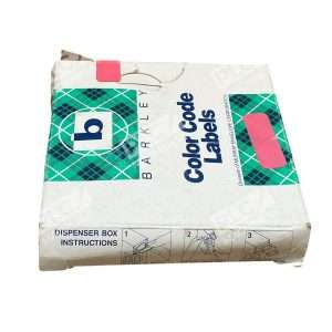 Barkley Color Code Labels 297780577057