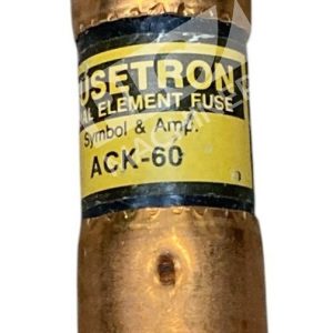 Bussmann 60A Fusetron Dual Element Fuse ACK-60