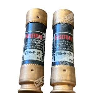 Bussmann Fusetron FRN-R-60 Dual-Element Time-Delay Class RK5 Fuse Lots of 2