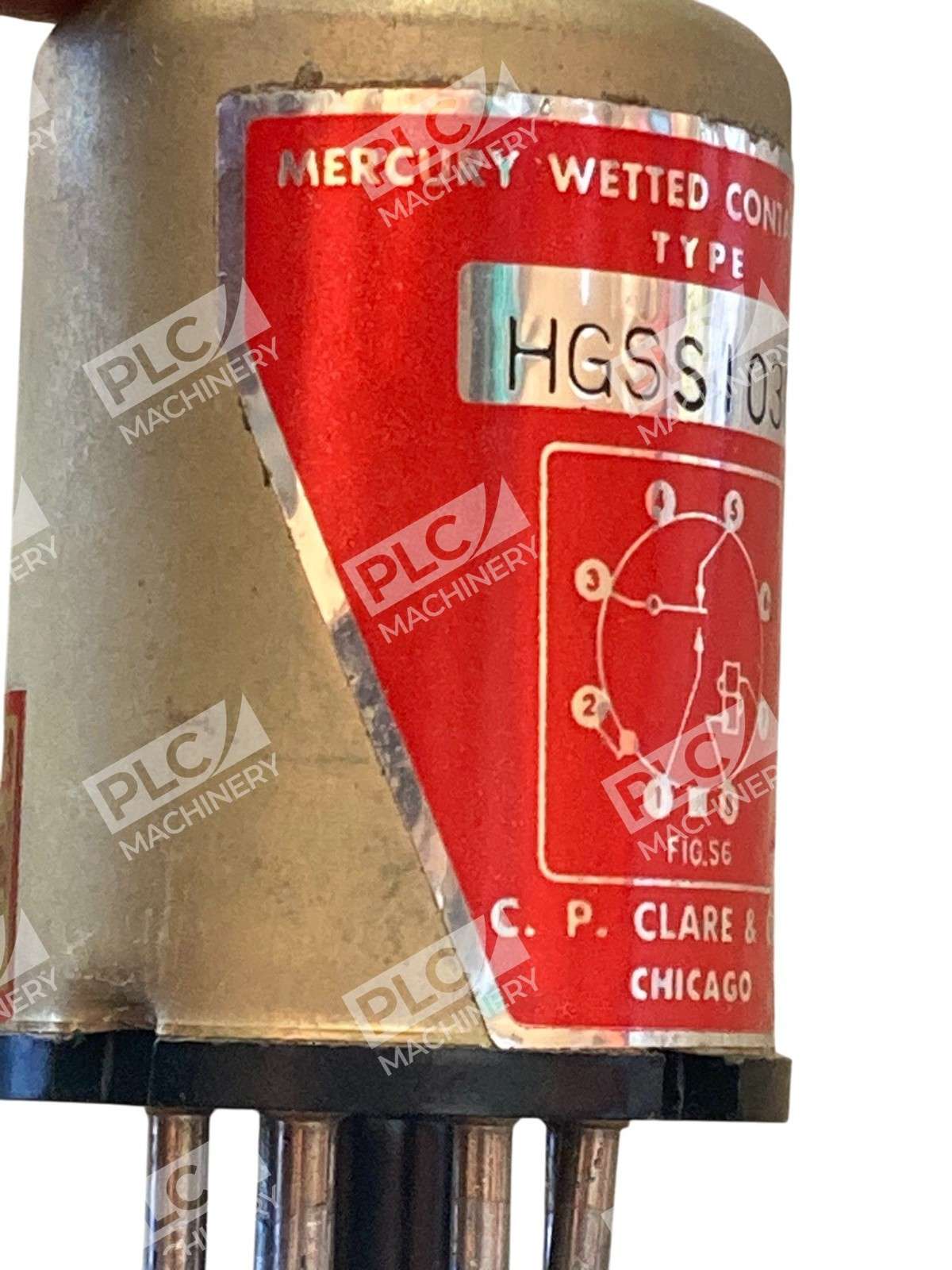 C.P. Clare HGSS1030 Mercury Wetted Contact Relay - Image 6