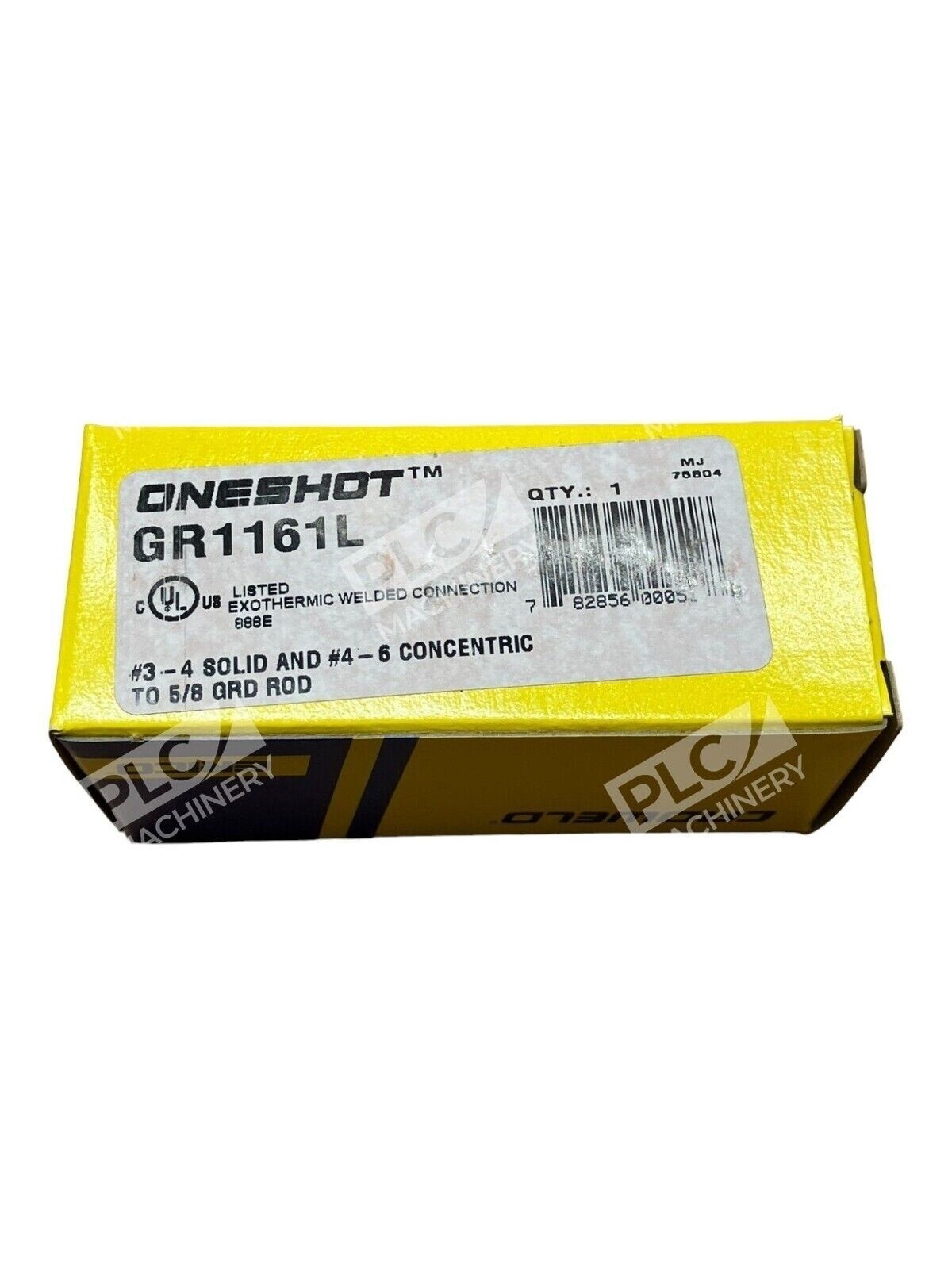 Cadweld GR1161L #3-4 Solid And #4-6 Concentric To 5/8 GRD ROD M040717