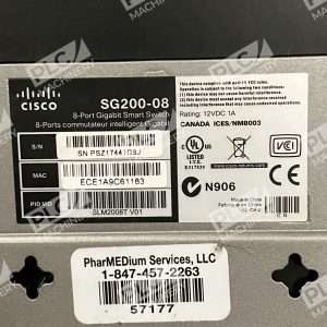 Cisco Small Business 8 Port Gigabit Smart Switch SG200 08 226735268837
