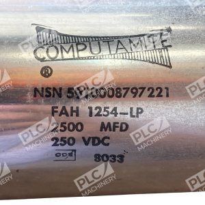 Computamite NSN 5910008797221 2500MFD 250VDC Capacitor FAH 1254 LP 227133309787