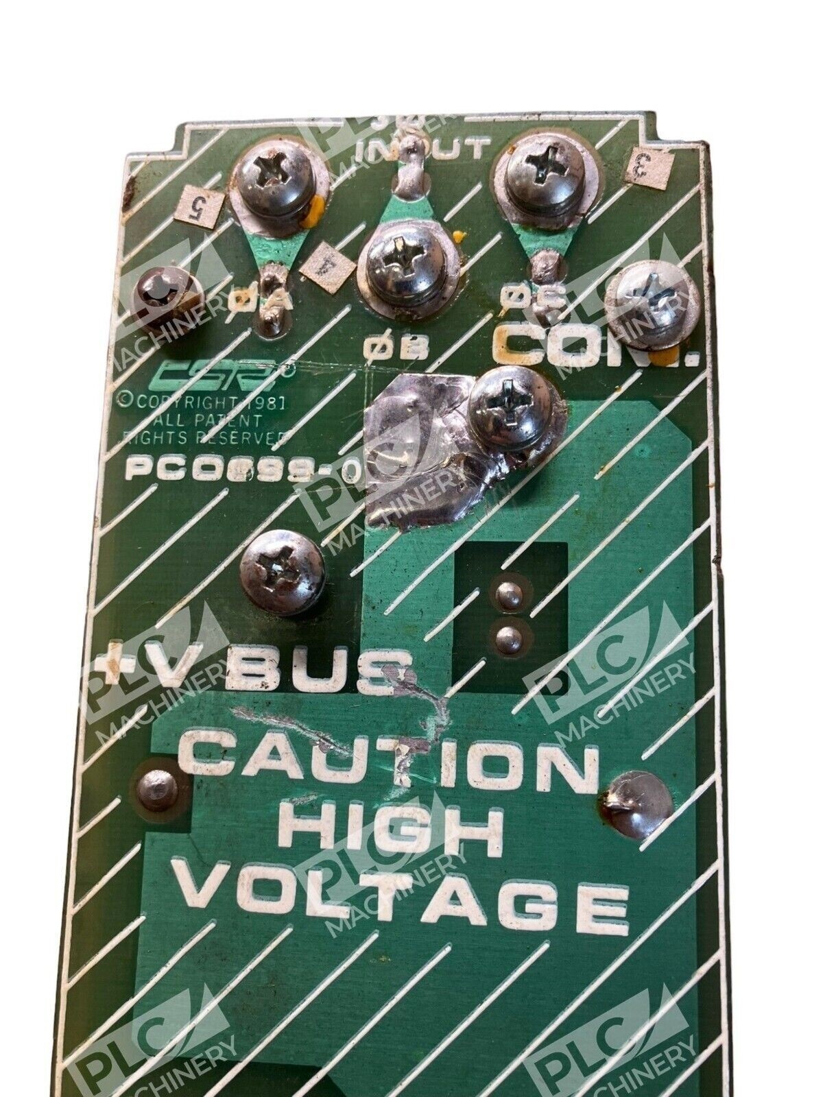 Contraves PC0699-03 Rev E PS 400 DC Power Supply Powertron - Image 5