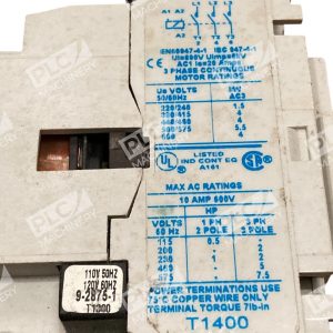 Cutler Hammer Eaton 3 Phase Continuous Motor 10A 600V Contactor CE15BNS3 226818848257