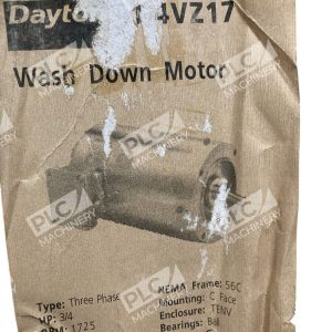 Dayton P63ENH 3790 1725RPM 34HP Wash Down Motor 4VZ17