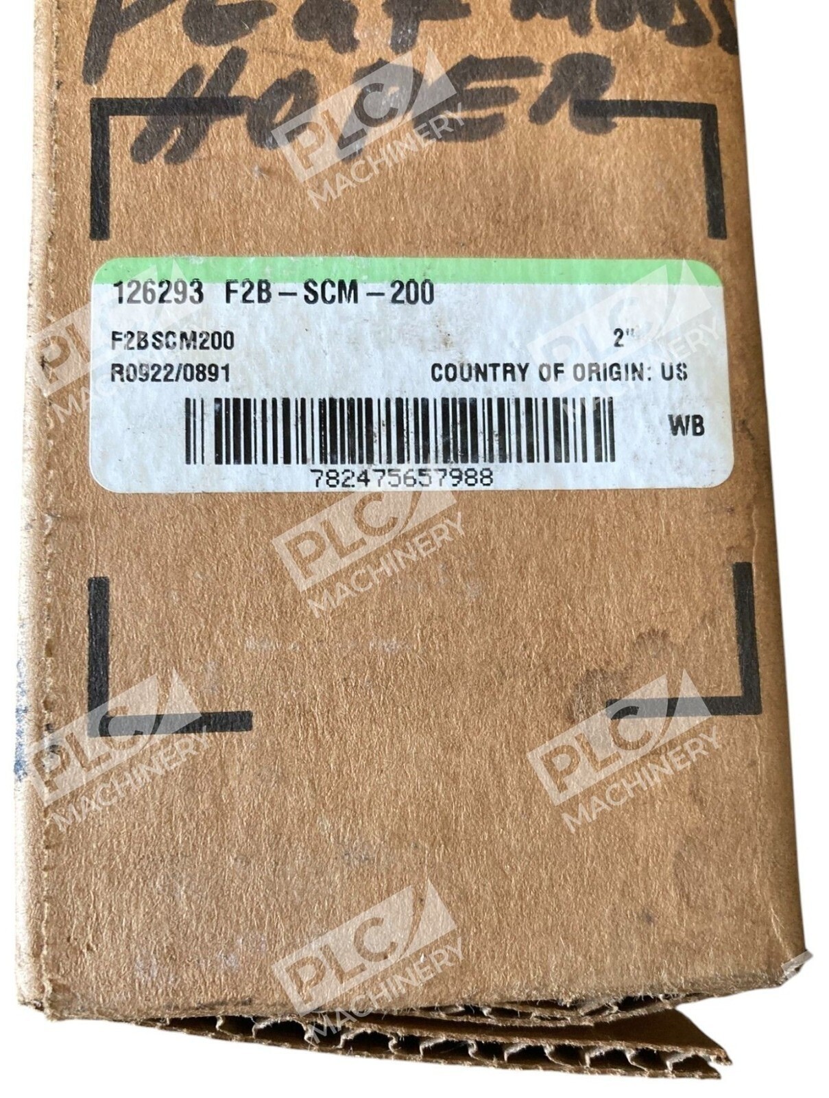 Dodge RBC F2B-SCM-200 2" Bore R0922/0891 2 Bolt Flange Mount Bearing 126293 - Image 3