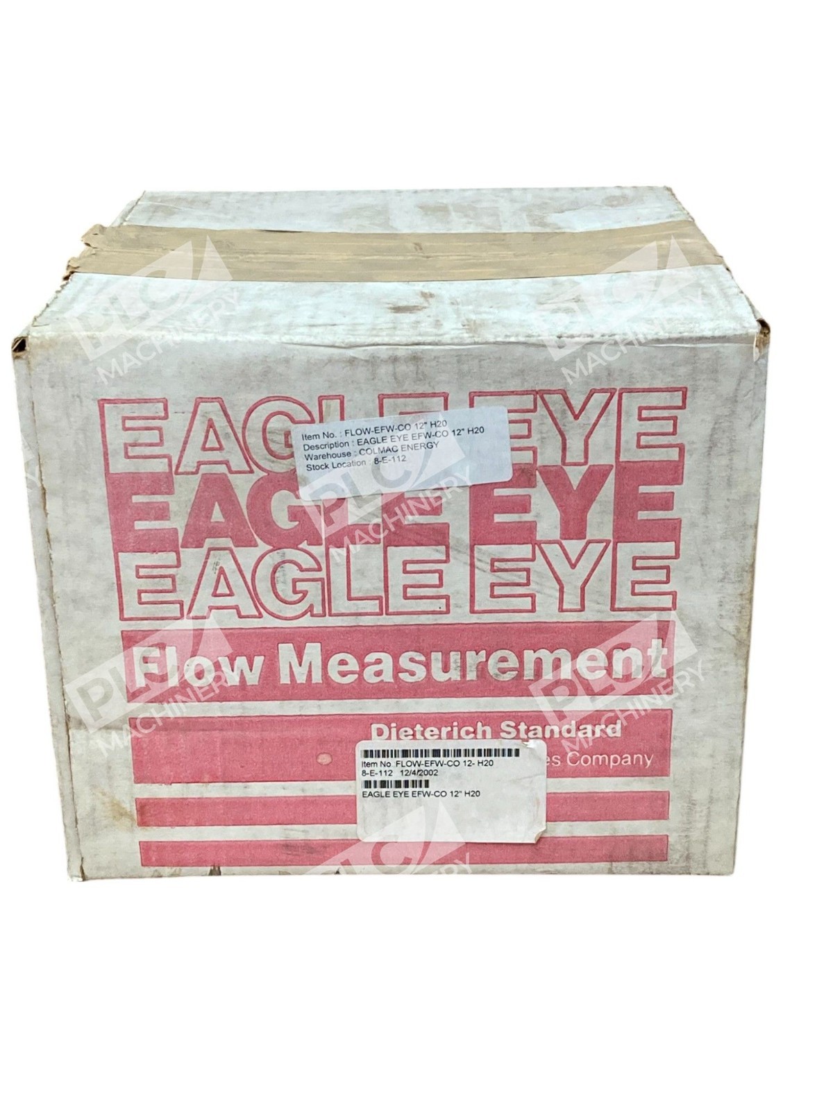 Eagle Eye 0-50 SCFHx1000 12"H2O DP/Flow Meter EFW C0 0796