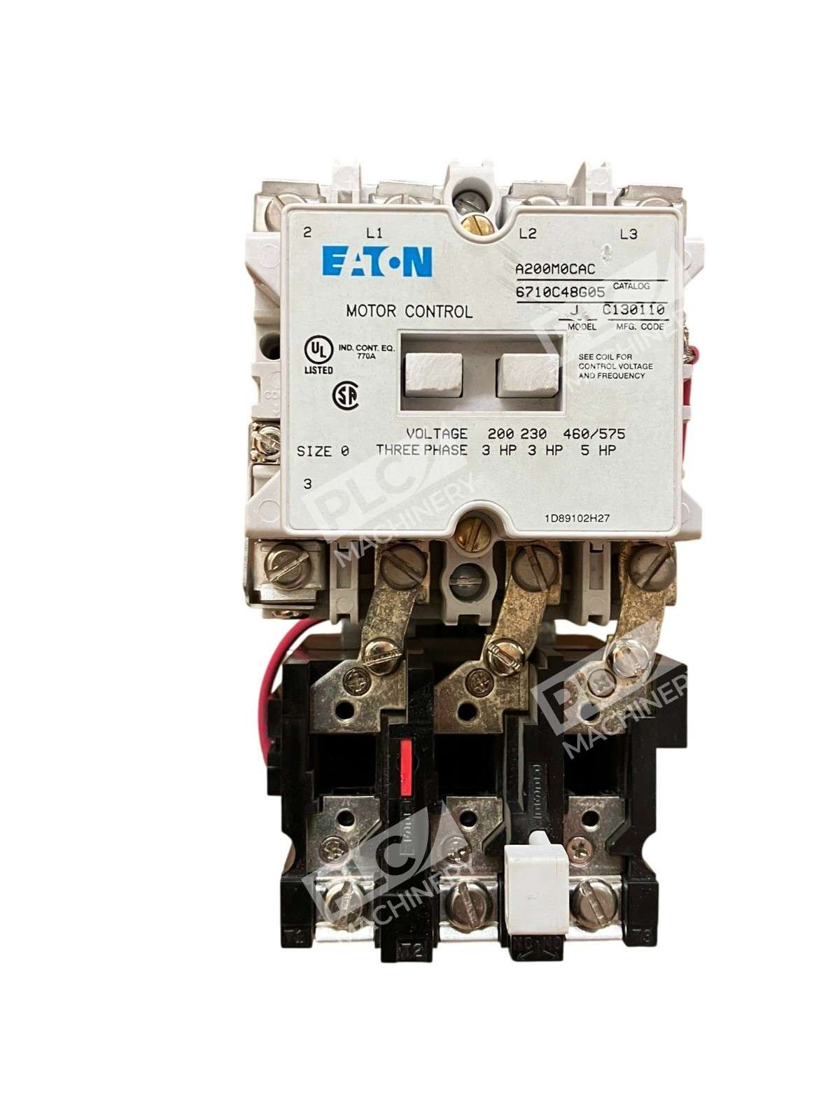 Eaton BA13A Thermal Overload Relay Control Circuit B600 120/60Hz A200M0CAC - Image 5