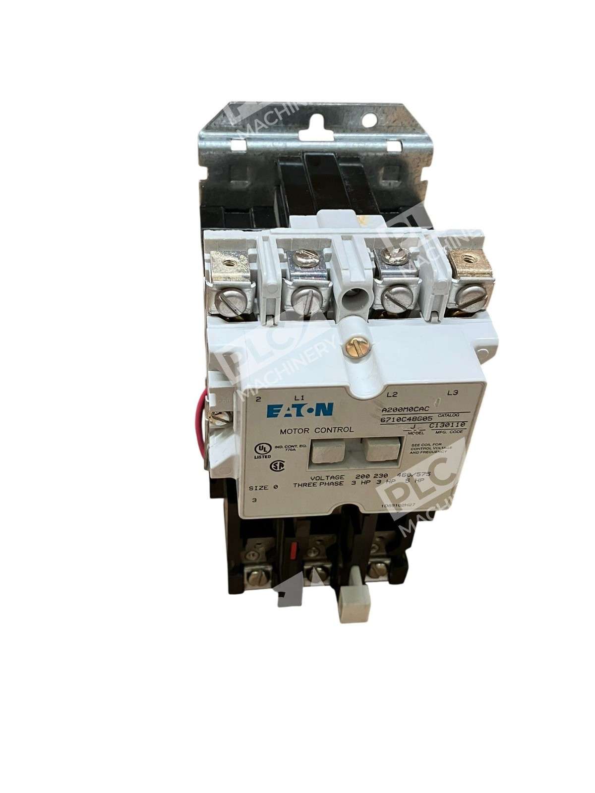 Eaton BA13A Thermal Overload Relay Control Circuit B600 120/60Hz A200M0CAC - Image 6