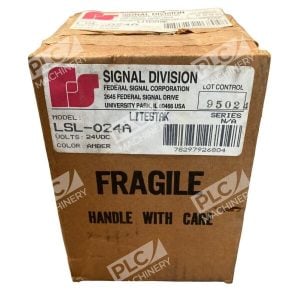 Federal Signal LSL 024A 24VDC Amber Litestak 227026767107