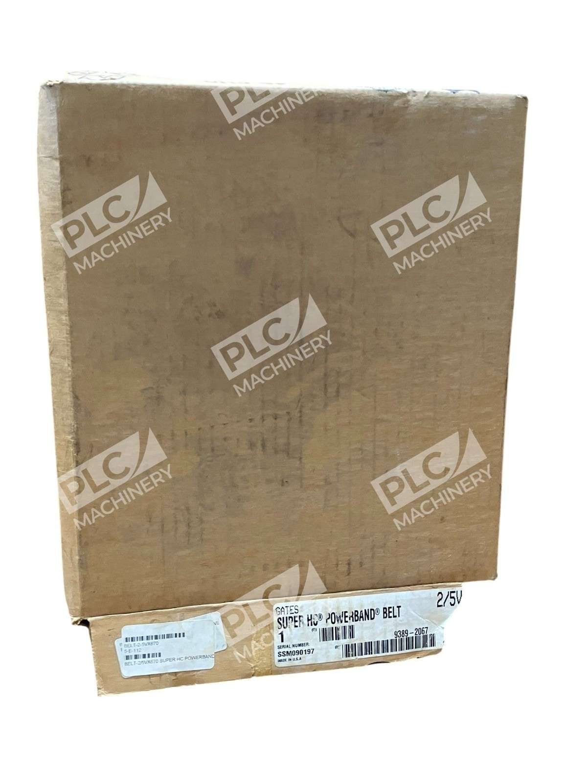 Gates 2/5VX670 Super HC PowerBand Heavy-Duty V-Belt