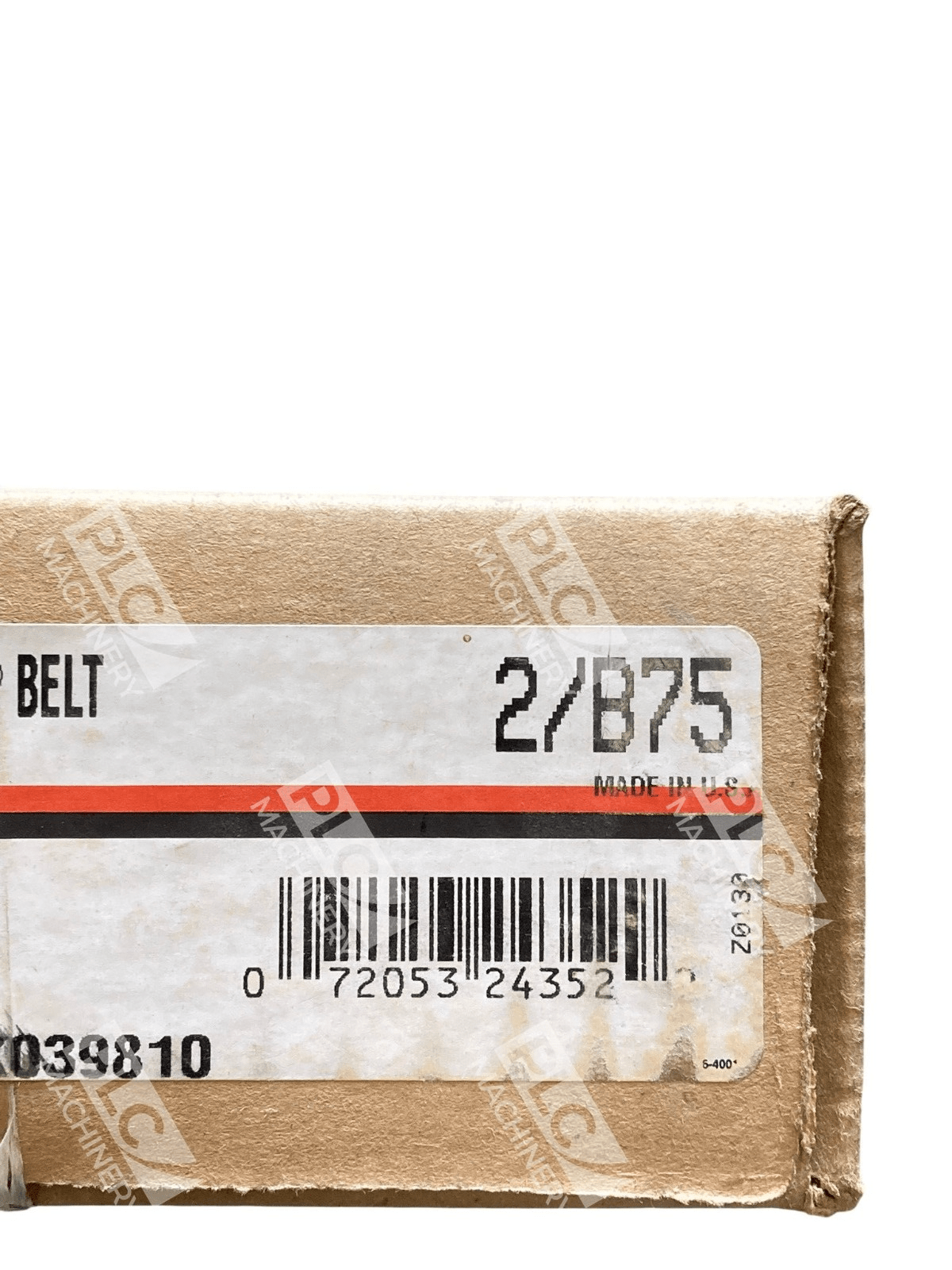 Gates 2/B75 Hi-Power II Powerband Heavy Duty V-Belt - Image 5