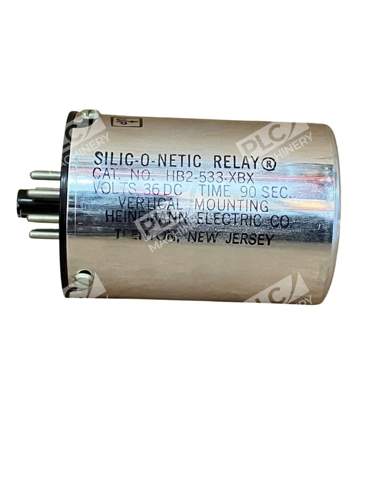 Heinemann Silic-O-Netic Relay 36VDC HB2-533-XBX - Image 3