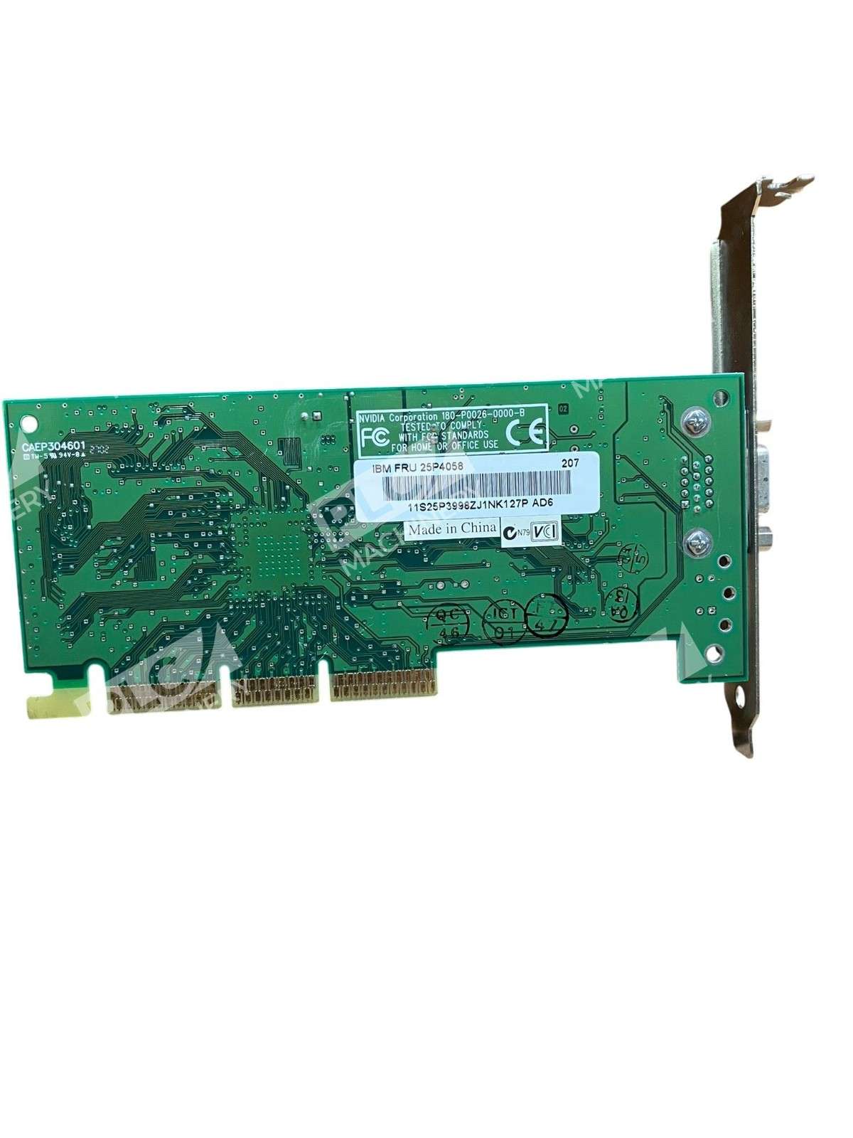 IBM NVIDIA Vanta 16MB AGP Graphics Card VGA 25P4058 180-P0026-0000-B - Image 4