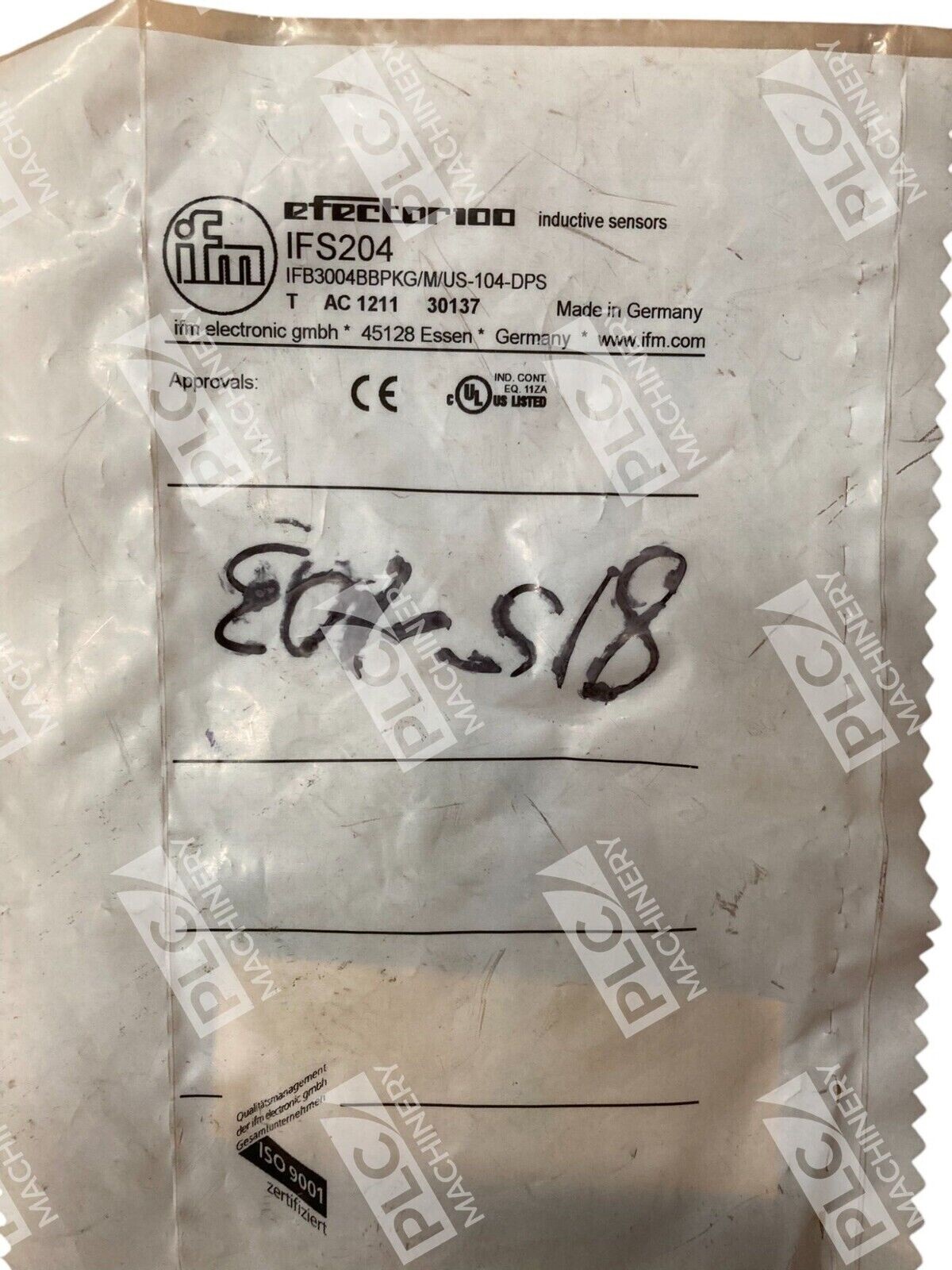 IFM Efector100 30137 IFB3004BBPKG/M/US-104-DPS Inductive Sensor IFS204 - Image 3