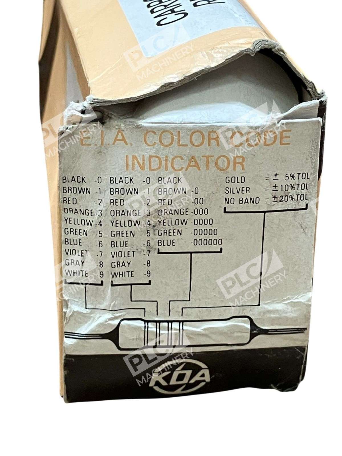 KOA Speer Electronics CF 1/2 Carbon Film Resistors 2K Ohms One Box of 500 - Image 4