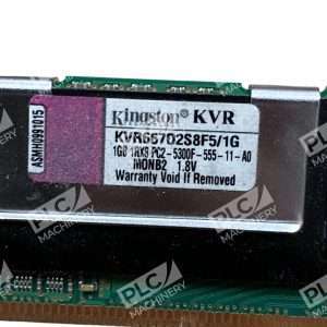 Kingston KVR66702S8F51G 1GB 1Rx8 PC2 5300F 555 11 A0 Memory Module 297475084277