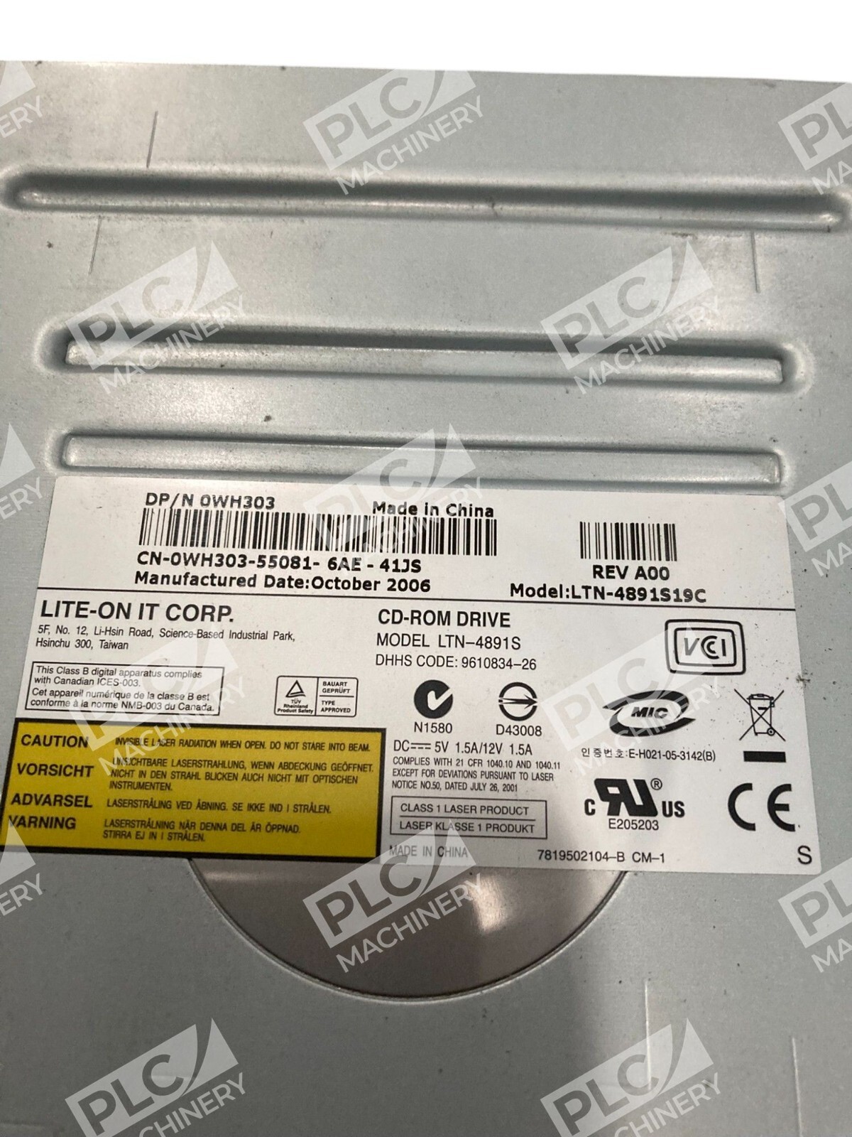 Lite-On IT 0WH303 CN-0WH303-55081-6AE-41JS LTN-4891S CD-ROM Drive LTN-4891S19C - Image 3